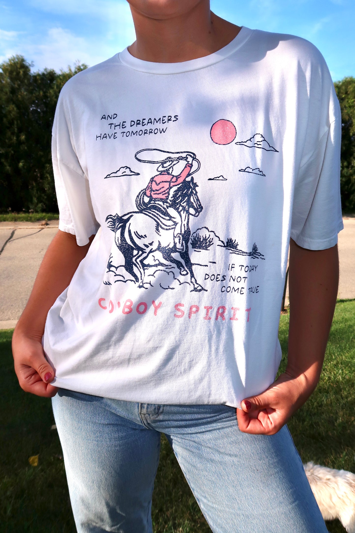 Cowboy Spirit Western Graphic Tee