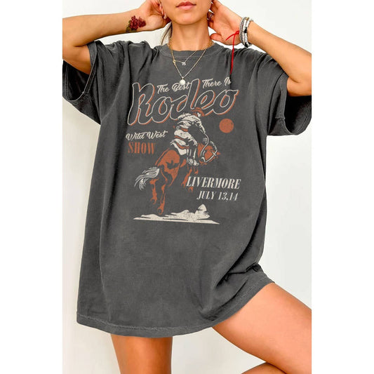 Rodeo Nights Western Graphic Tee
