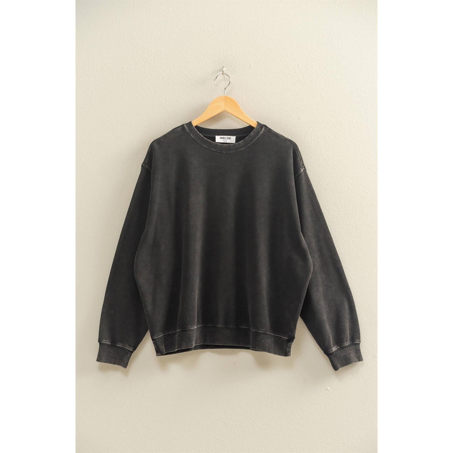 The Lived-In Vintage Crew — Cherry, Black & Brown