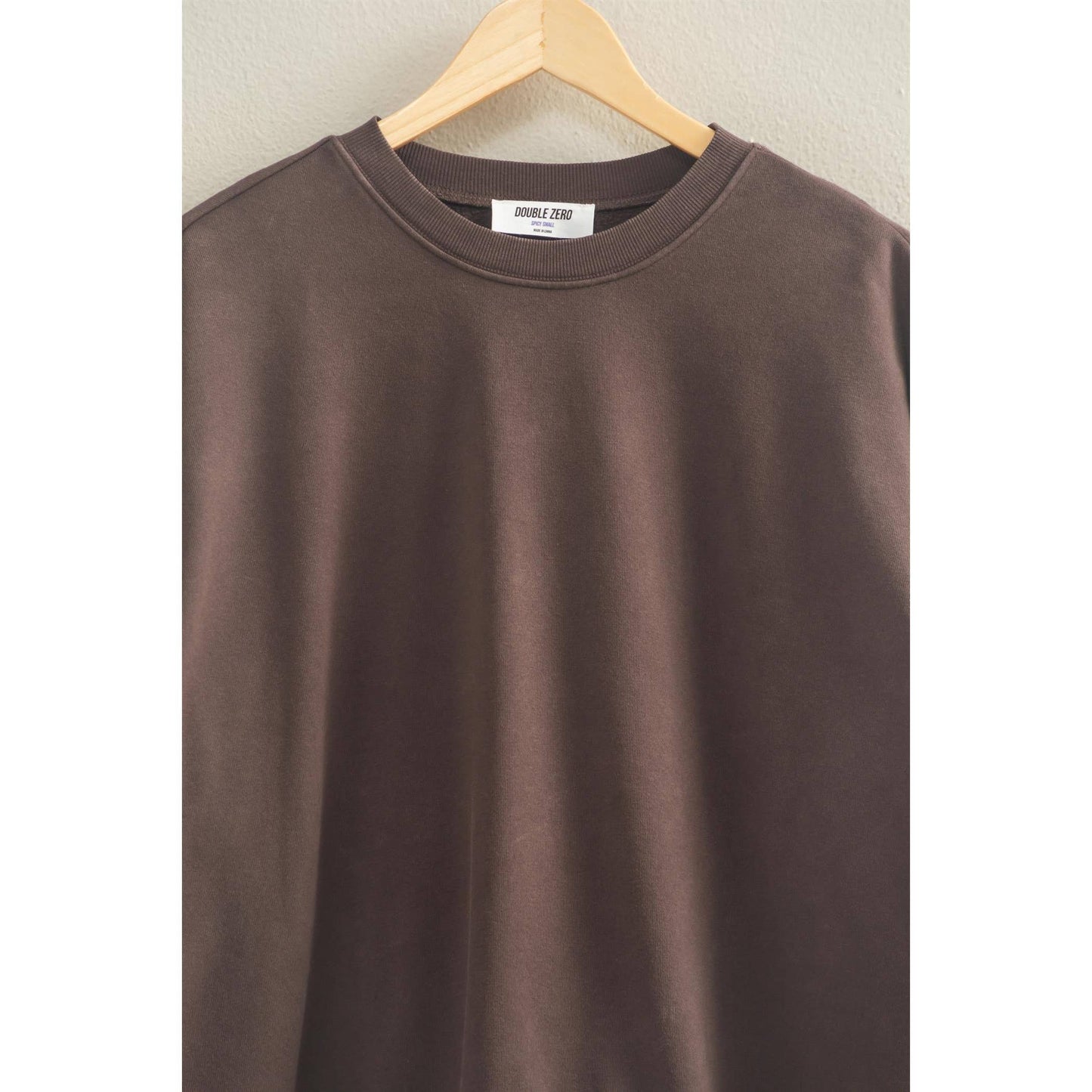 The Lived-In Vintage Crew — Cherry, Black & Brown