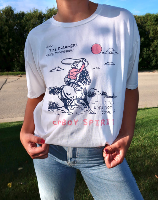 Cowboy Spirit Western Graphic Tee