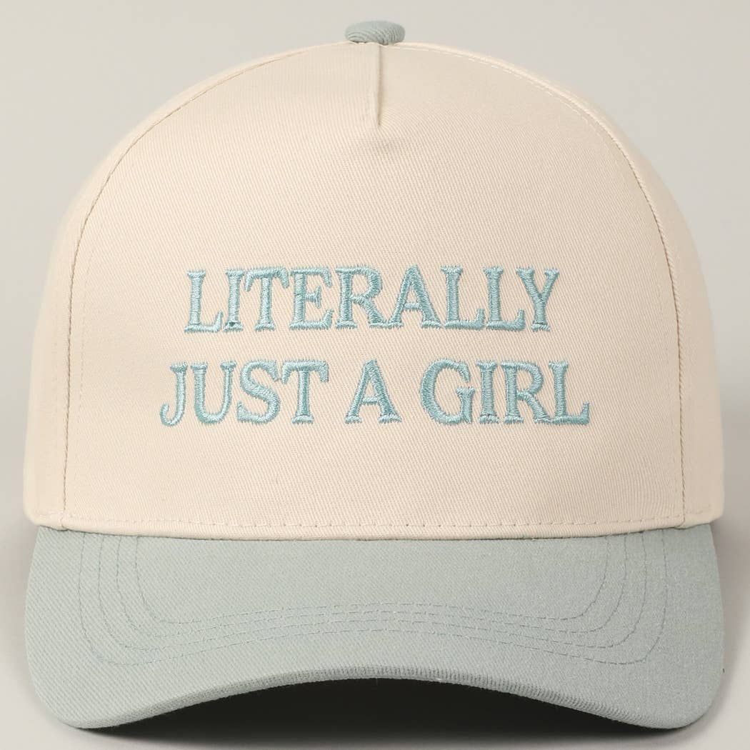 Literally Just A Girl Trucker Hat