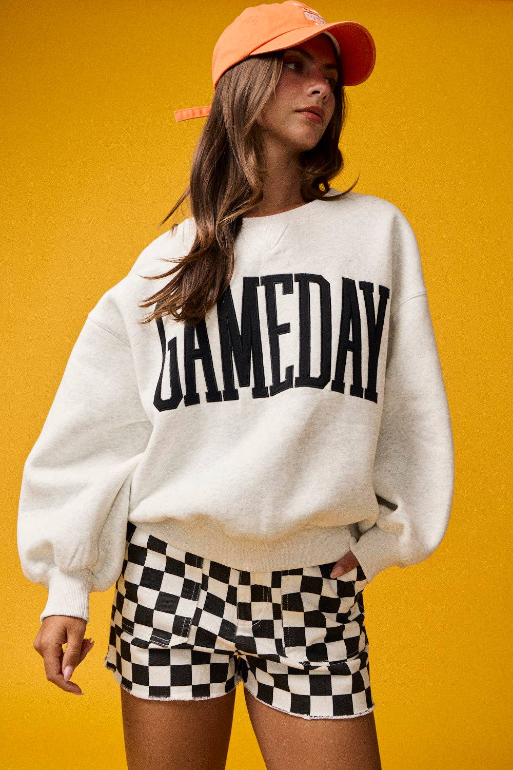 The Game Day Sweatshirt in Heather Grey