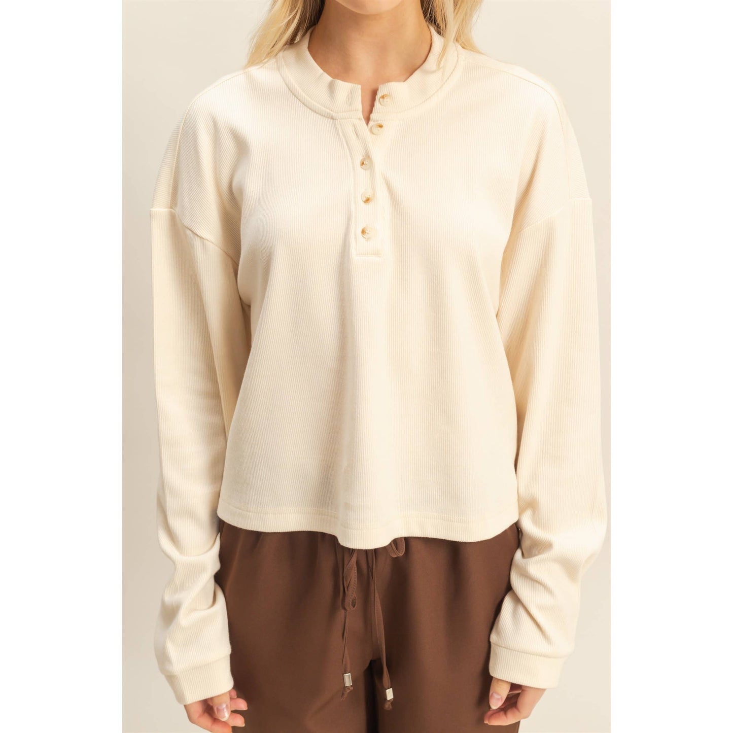 The Sunday Henley Top