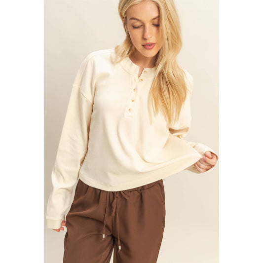 The Sunday Henley Top