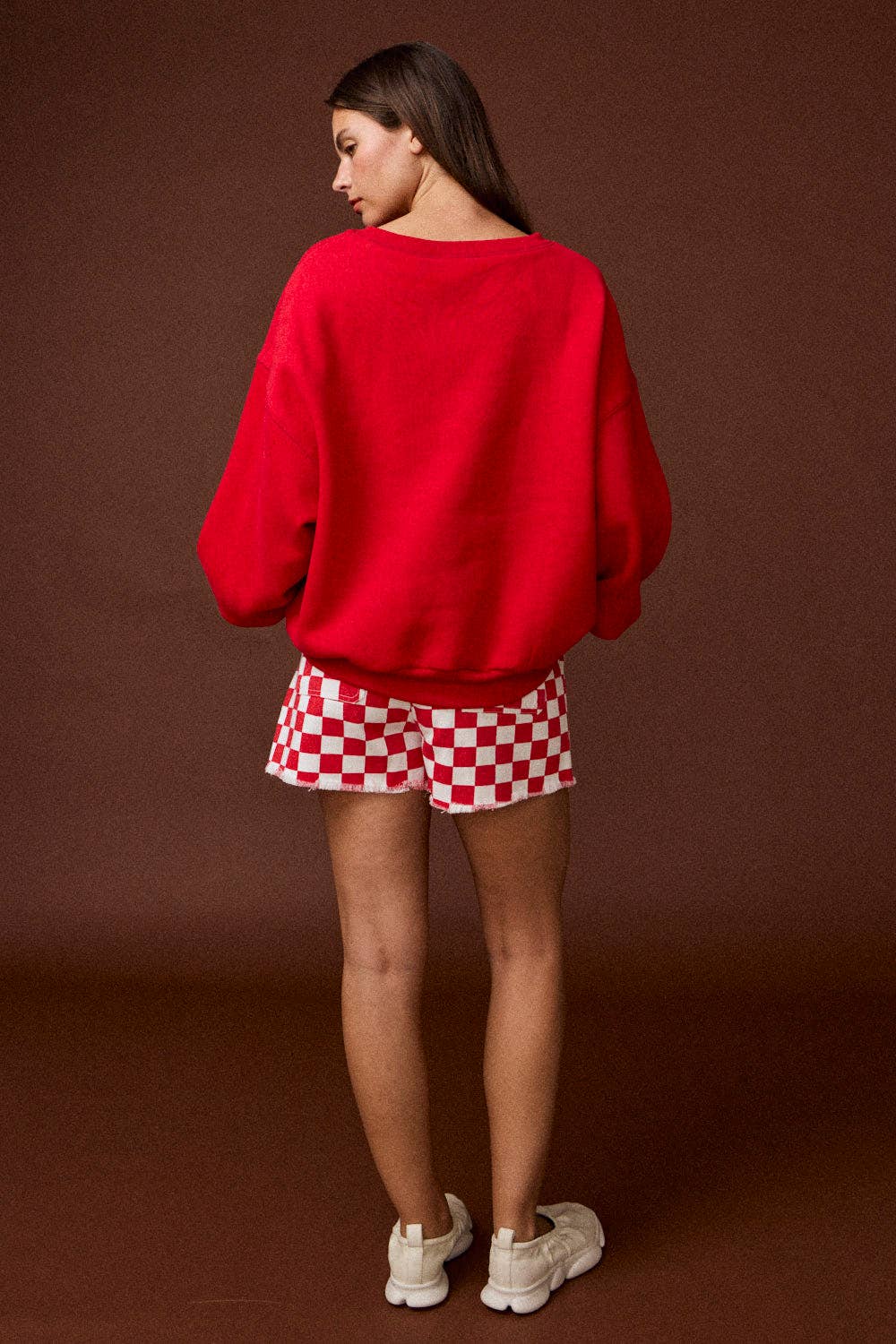 Game Day Sweatshirt in Red